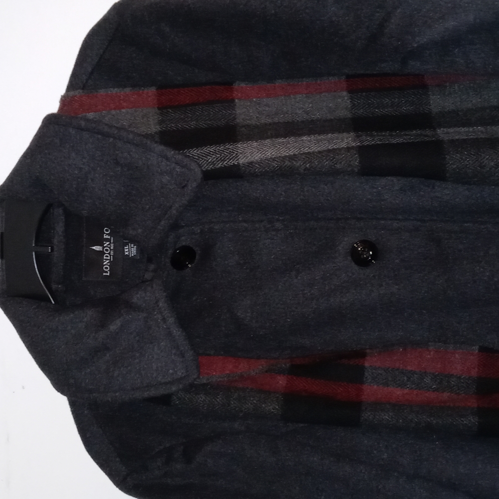 New London Fog Coat with two side pockets.